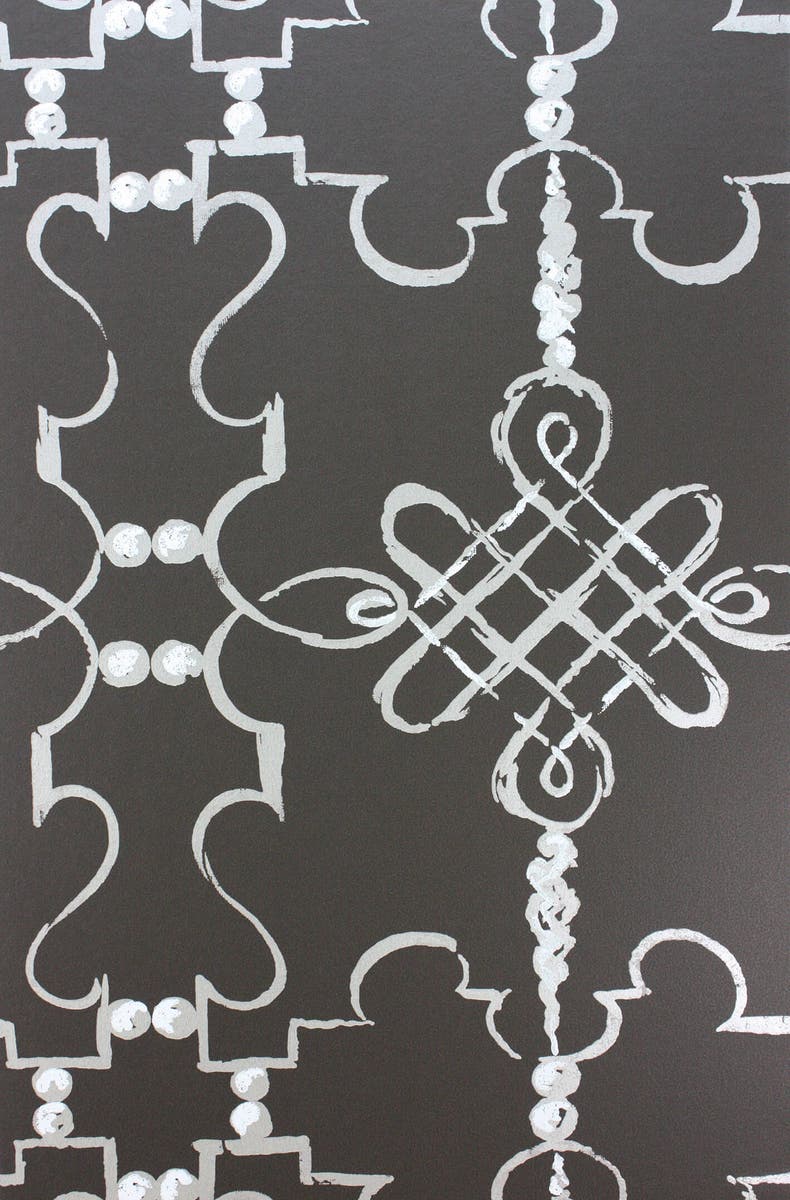 Nina Campbell - Portavo Chocolate/Silver