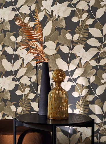 Casadeco - Royal Lily Tabac / Ardois Soliflore