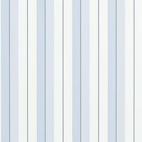 Aiden Stripe Blue Dark - Blue White