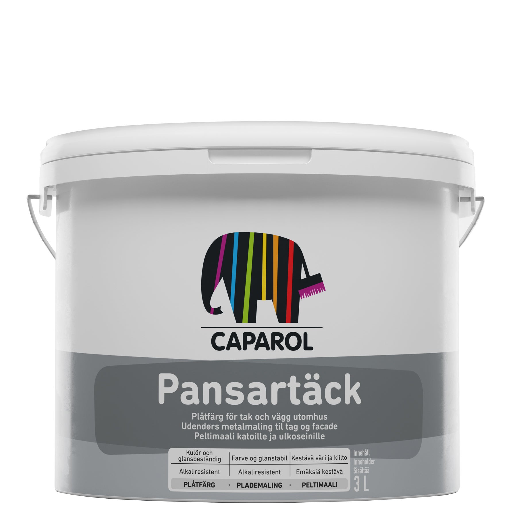 Pansartäck 3 L Svart