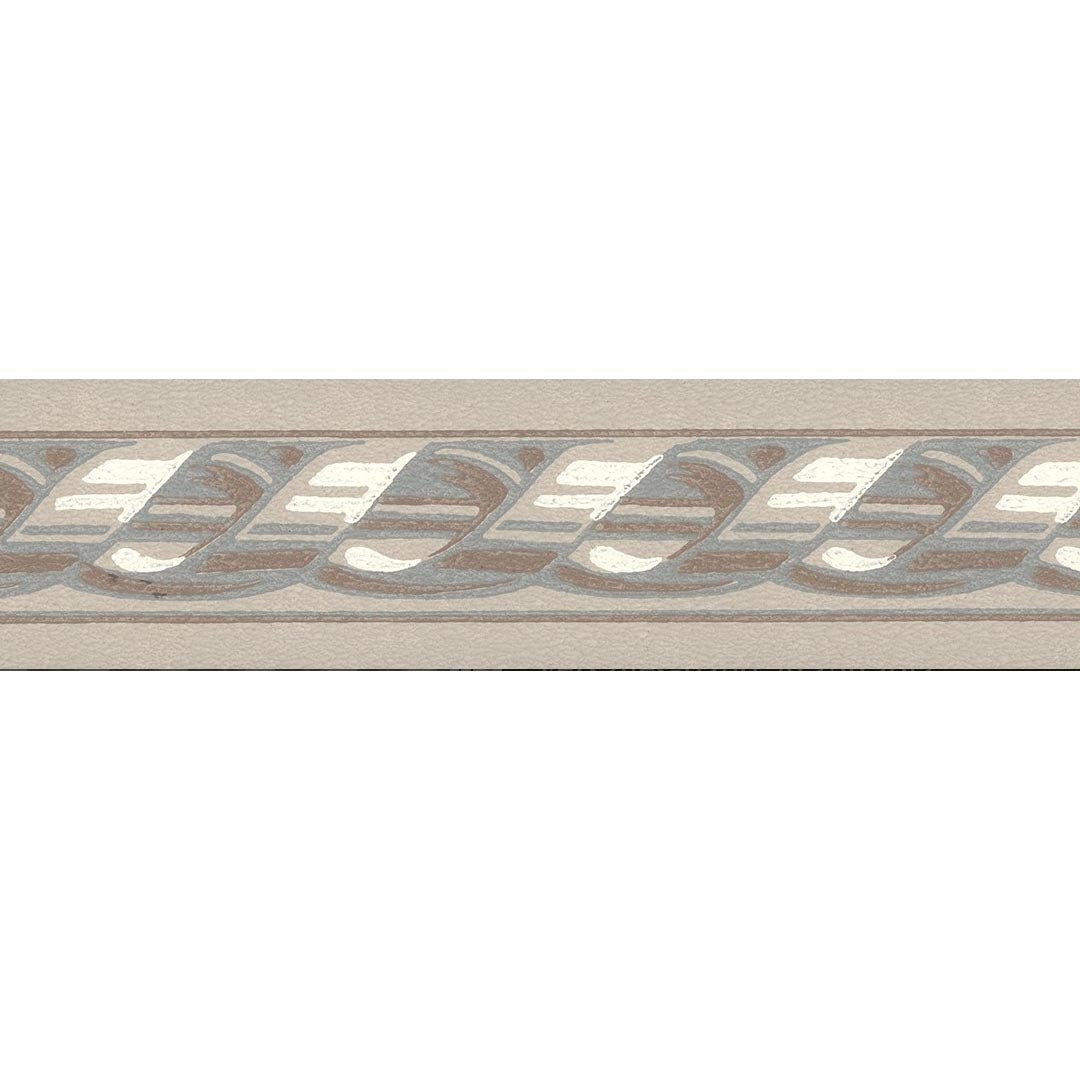 Lim & Handtryck - Versailes-band - Grå/Gråblå B12-46