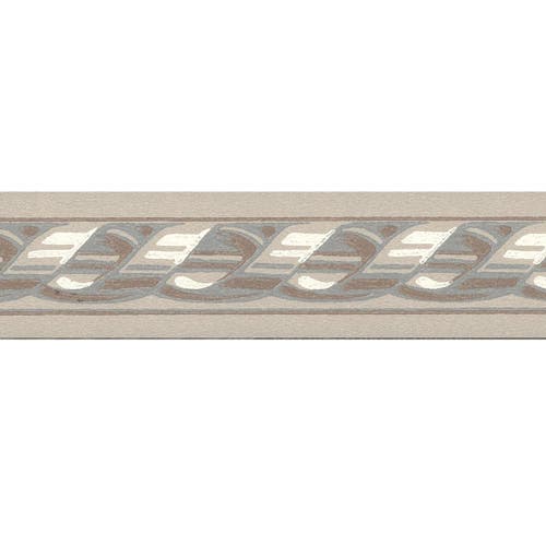 Lim & Handtryck - Versailes-band - Grå/Gråblå B12-46