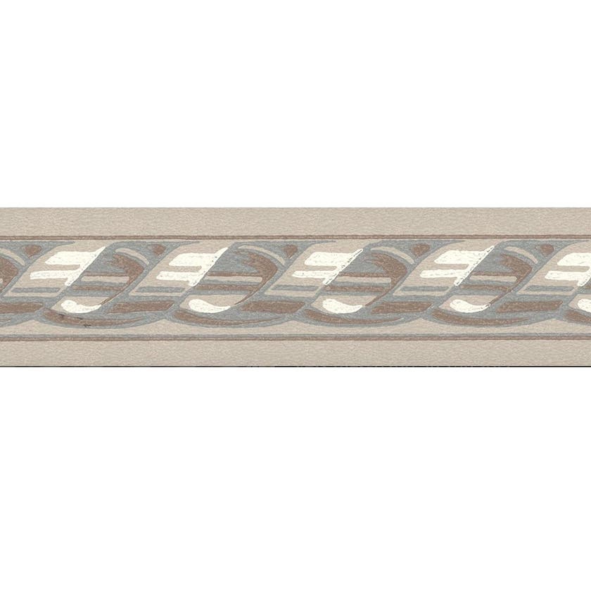 Lim & Handtryck - Versailes-band - Grå/Gråblå B12-46