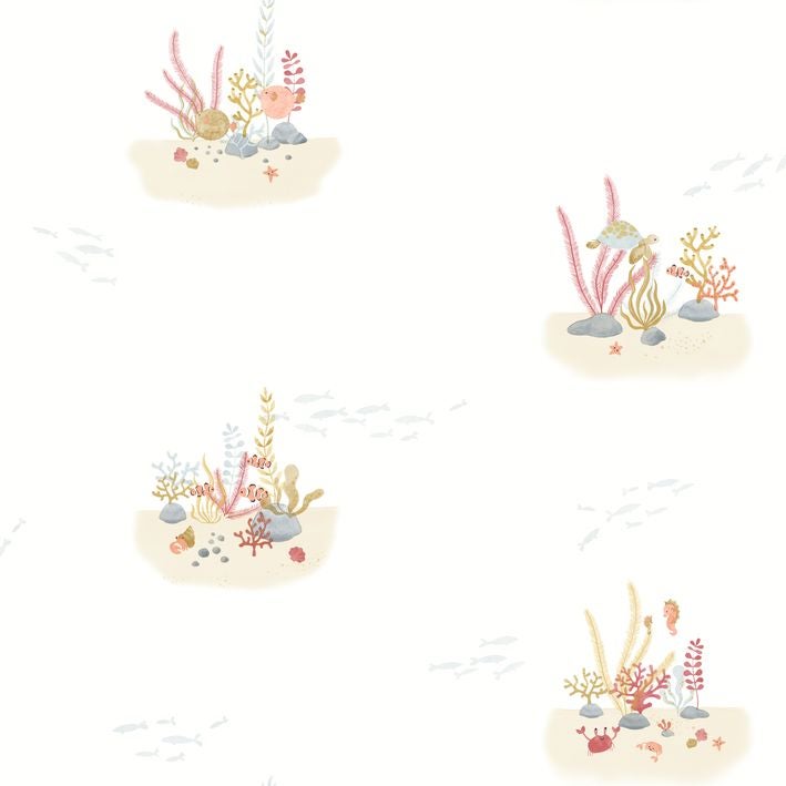 Casadeco - Coral Reef Rouge Corail Once Upon A Time 2