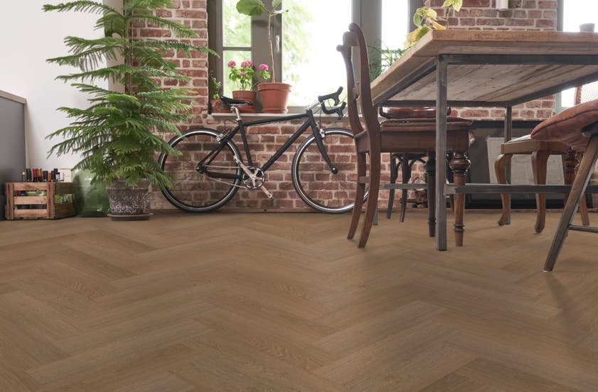 Vinylgolv Floorit - X-Clusive Fiskben Los Angeles sofTEC 8mm