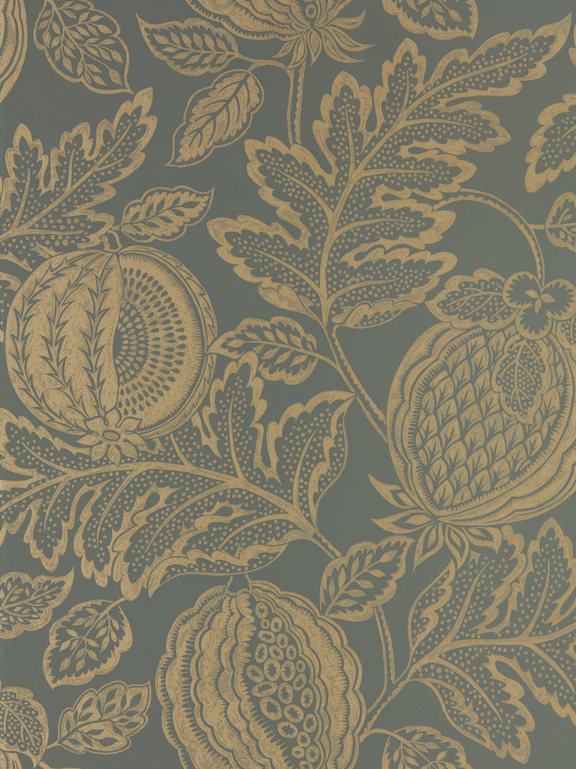 Sanderson - Cantaloupe Bastille Caspian Wallpapers