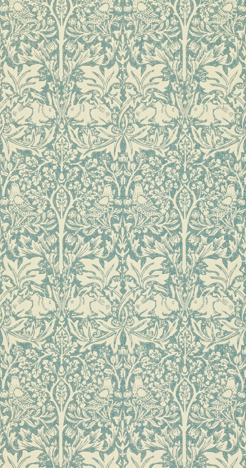 Morris & Co - Brer Rabbit Slate/Vellum