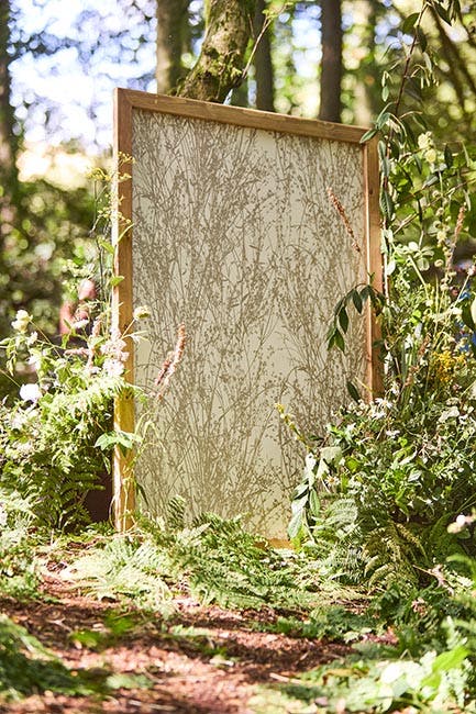 Meadow Canvas Gilver/Line Country Woodland Wallcove