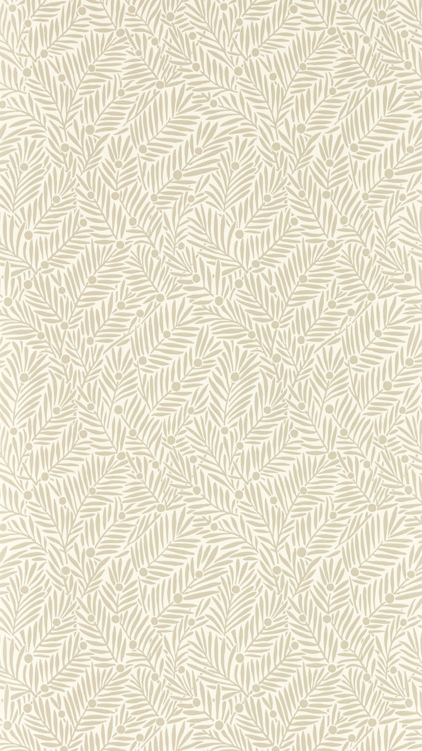 Morris & Co - Yew & Aril Rice Paper Bedford Park Wallpapers