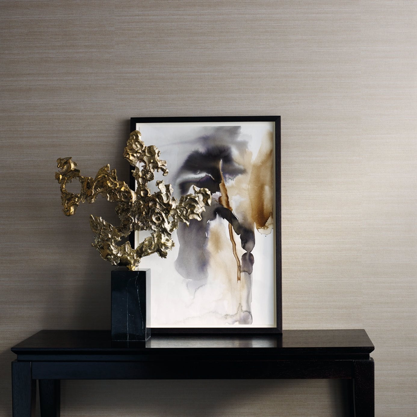 Zoffany - Raw Silk Silver Birch Oblique Wallpapers