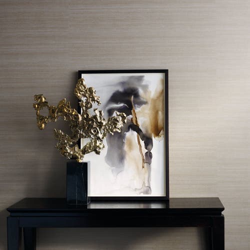 Zoffany - Raw Silk Silver Birch Oblique Wallpapers