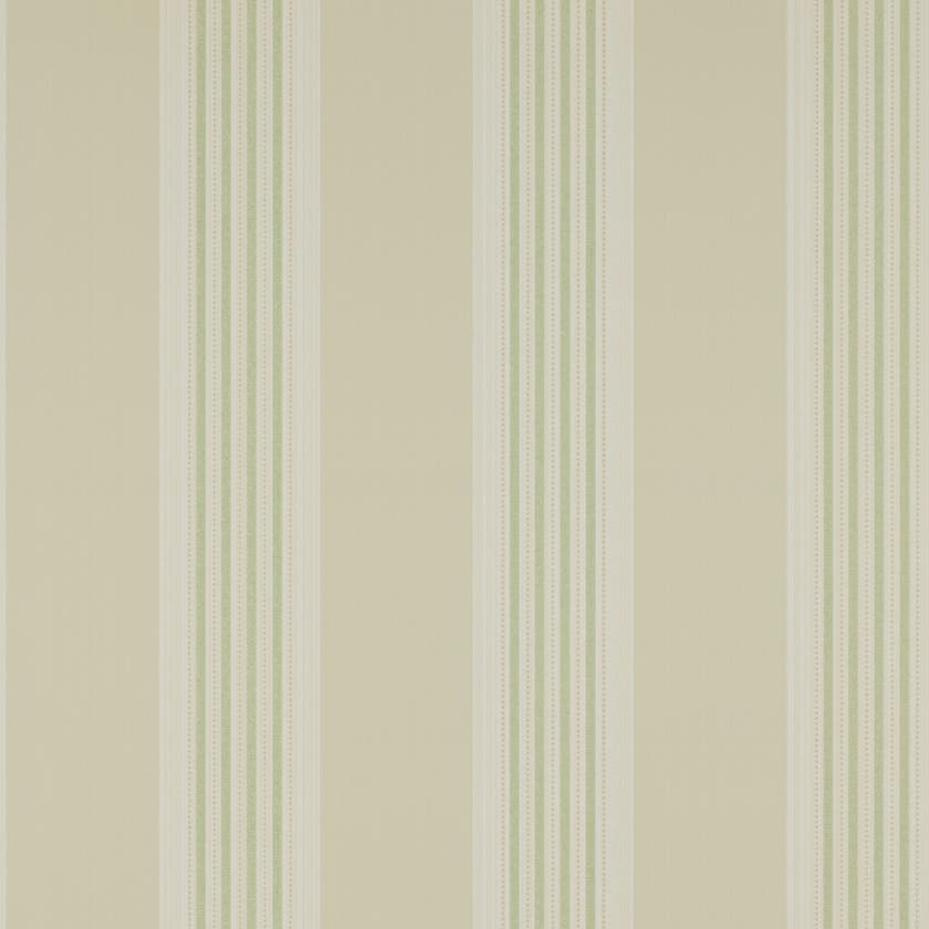Colefax and Fowler - Tealby Stripe Beige/Grn