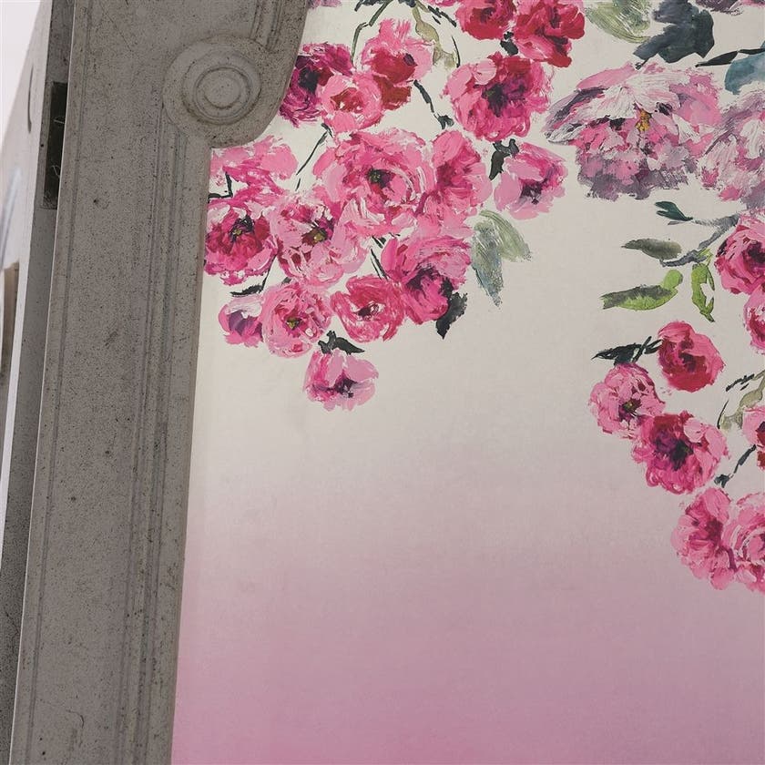 Designers Guild - Trailing Rose - Panel Shanghai Garden