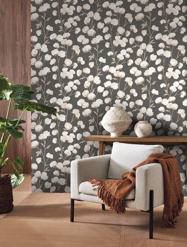 Casadeco - Cotton Flower Ardoise Soliflore