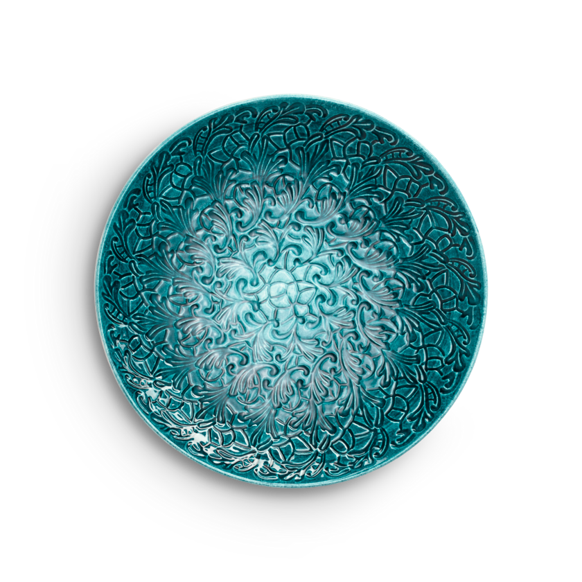 Lace Fat 34 cm Ocean