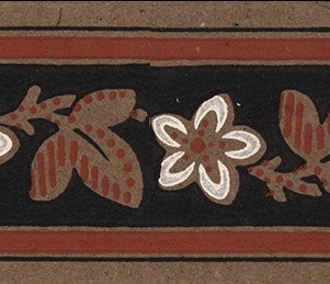 Lim & Handtryck - Svarta raden - Kvist/Svart B19-20