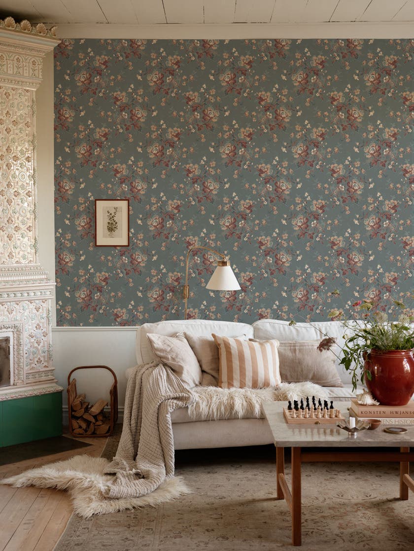 Ingeborg Blå Gammalsvenska Papper