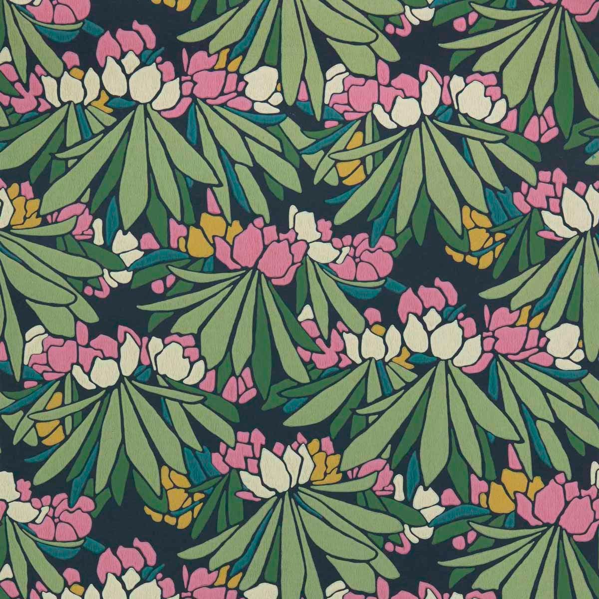 Carma - Rhododendron magenta V&A Decorative Papers 2