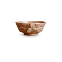 Stripes Skål 15 cm Cinnamon