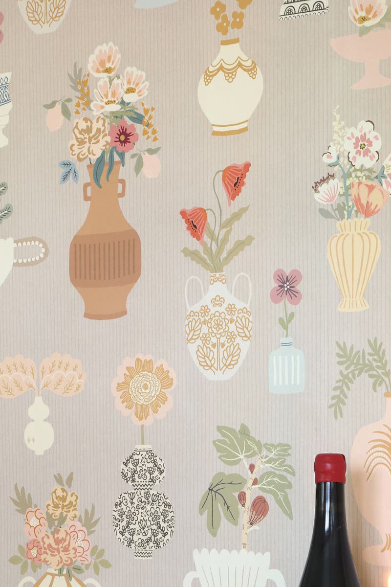 Majvillan - Floral Daiquiri Misty Gray