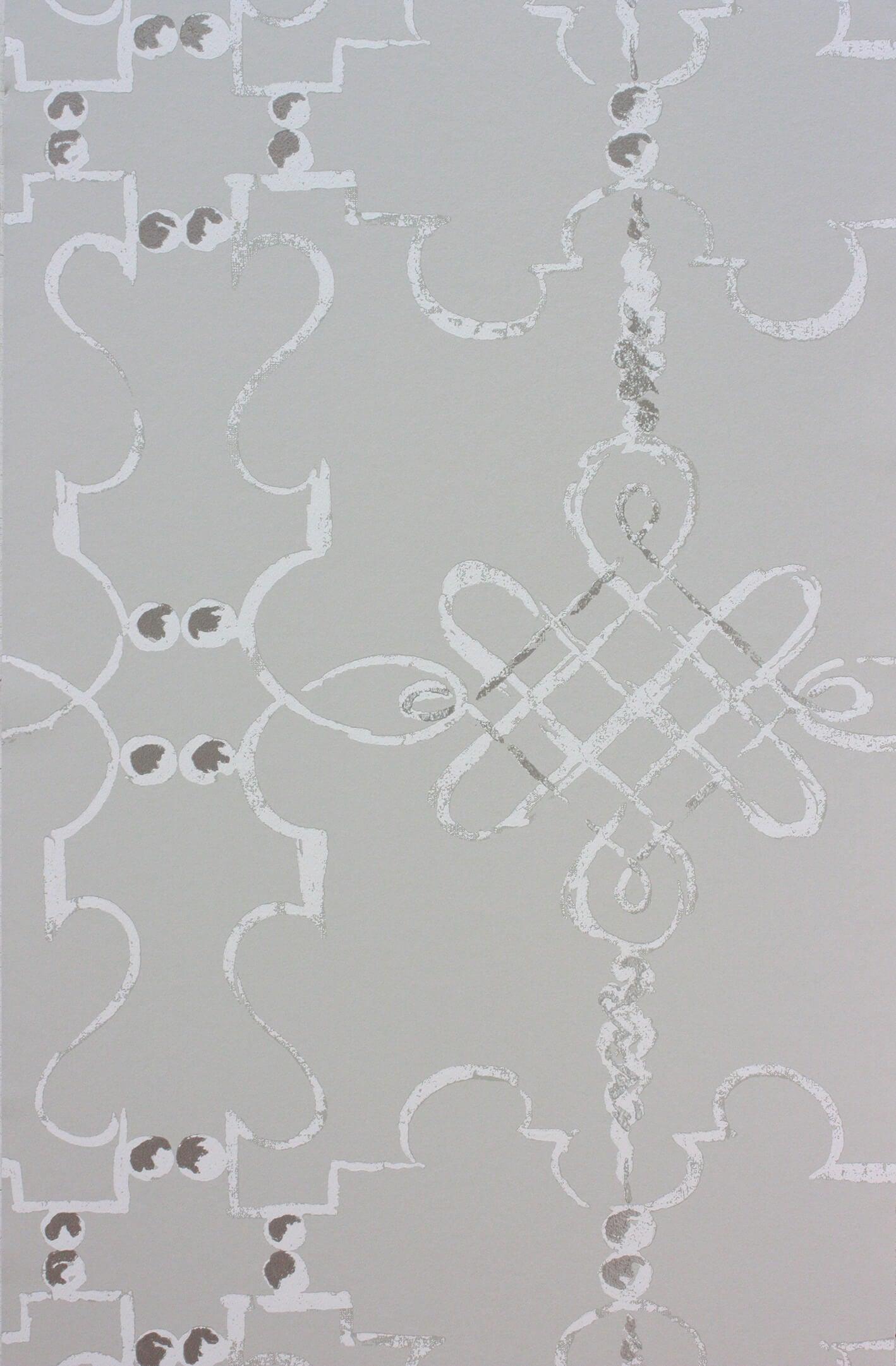 Nina Campbell - Portavo Grey/Ivory