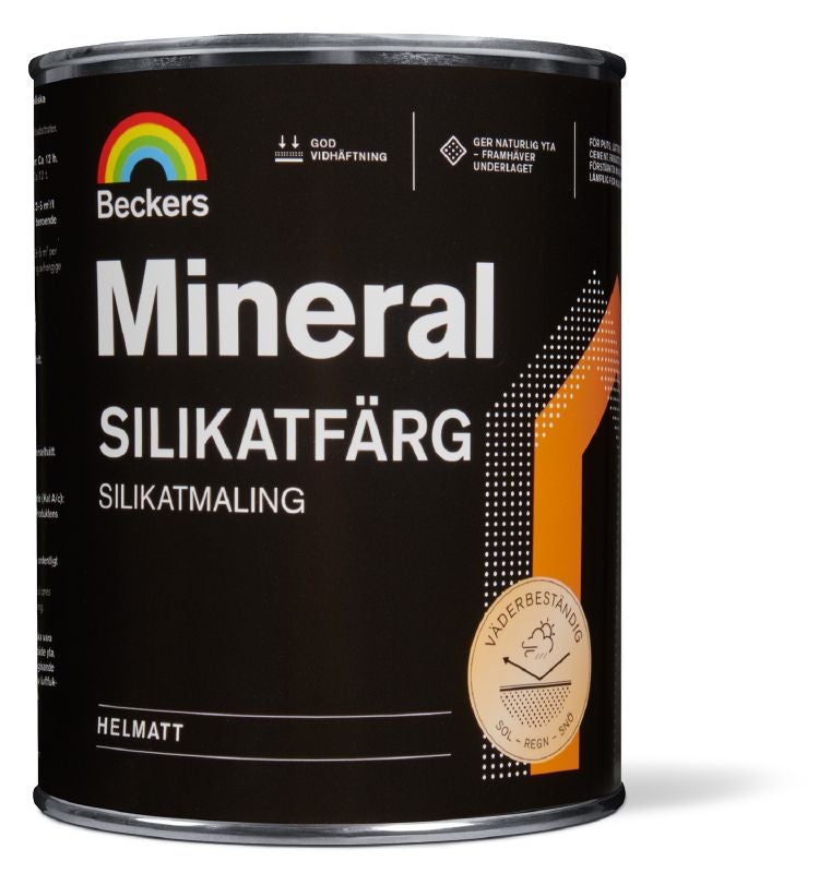 Mineral Silikatfärg 1 L Valfri kulör