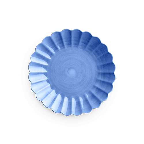 Oyster Tallrik 28 cm Ljusblå