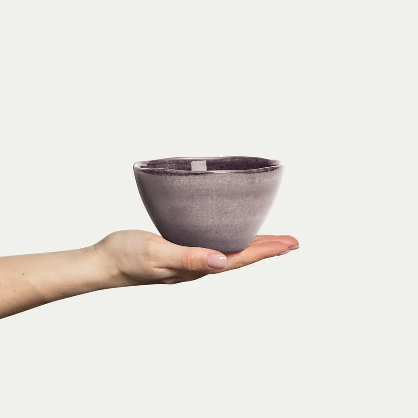 Basic Skål 12 cm Plommon