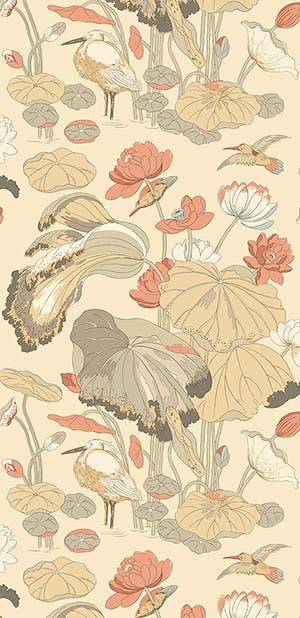 Original Nympheus Parchment Blush BW45123-2