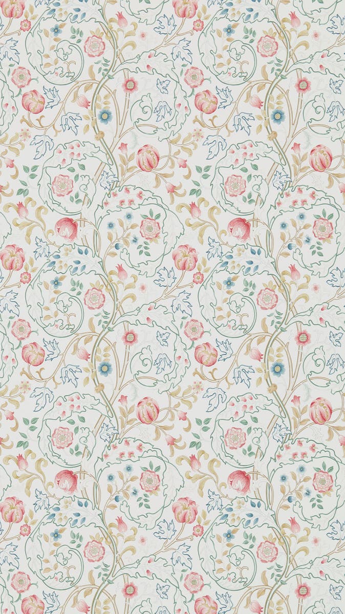 Morris & Co - Mary Isobel Pink/Ivory Morris 160th Anniversary
