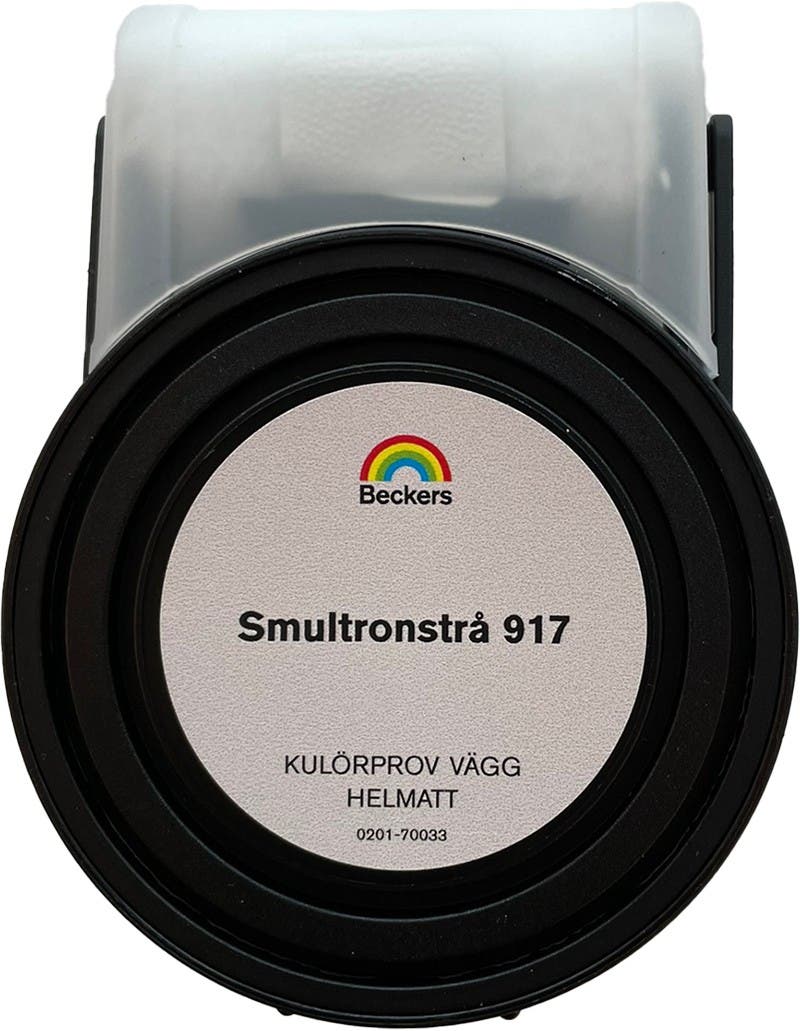 Beckers Kulörprov Helmatt 55ml Smultronstrå 917 0,055 L Smultronstrå 917
