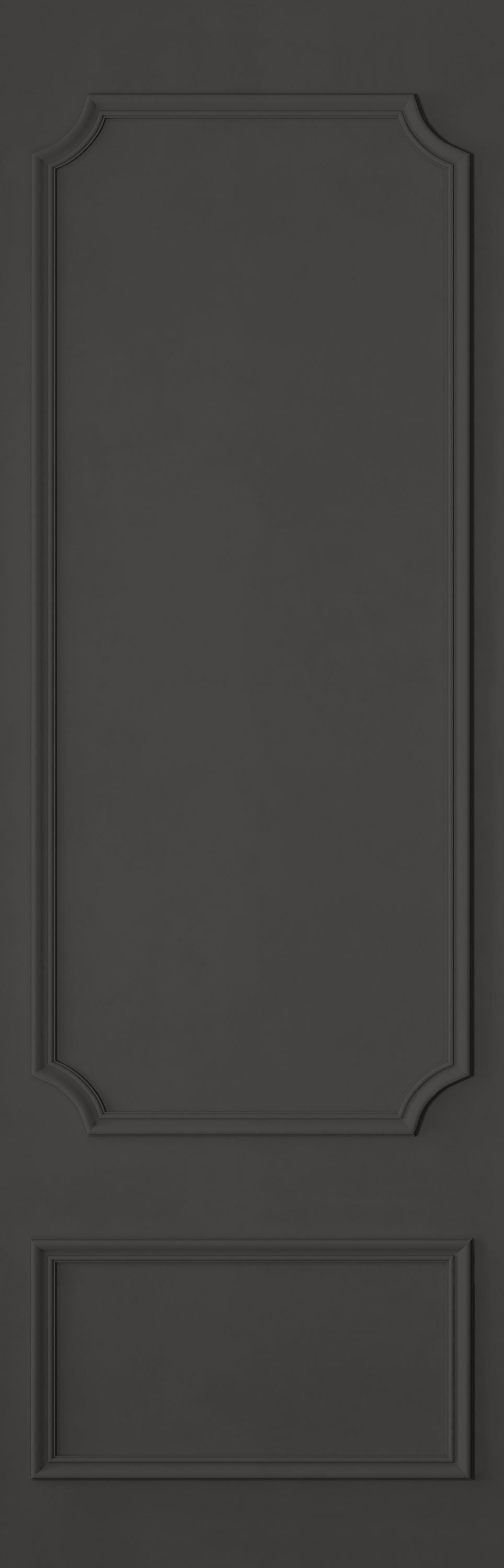 Casadeco - Le Boudoir_M Anthracite 90 X 280