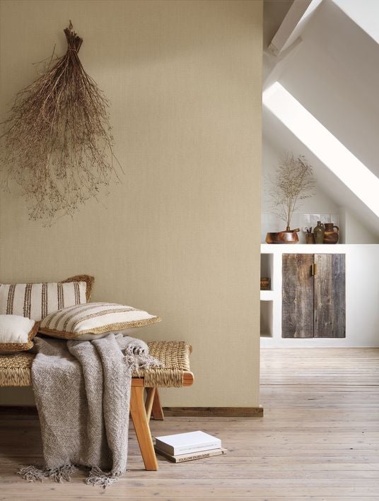 Casadeco - Papier Kraft Grain De Sab Papercraft