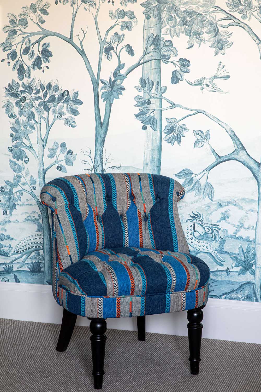 GP&J Baker - Baker X Kit Kemp Tall Trees Delft Blue BW45141.2.0
