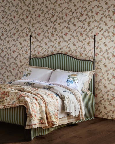 Sanderson - Trelliage Raspberry/Stone Sanderson x Giles Deacon