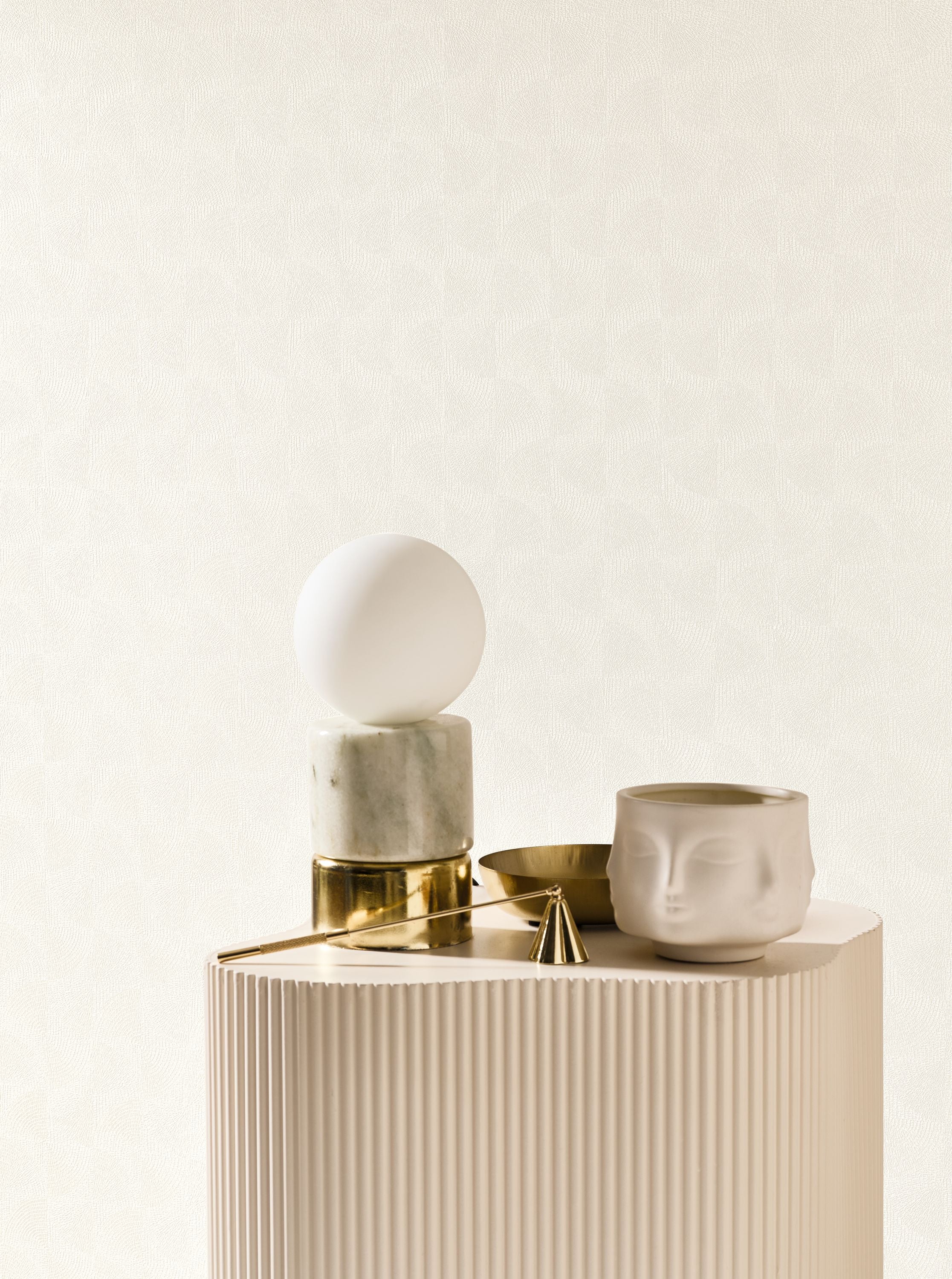 Casadeco - Asterios Blanc Craie