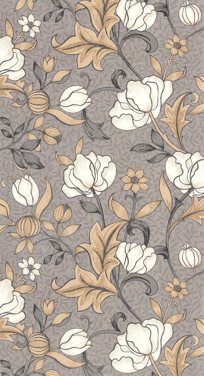 Casadeco - Isabella Taupe Fonce Arts & Crafts