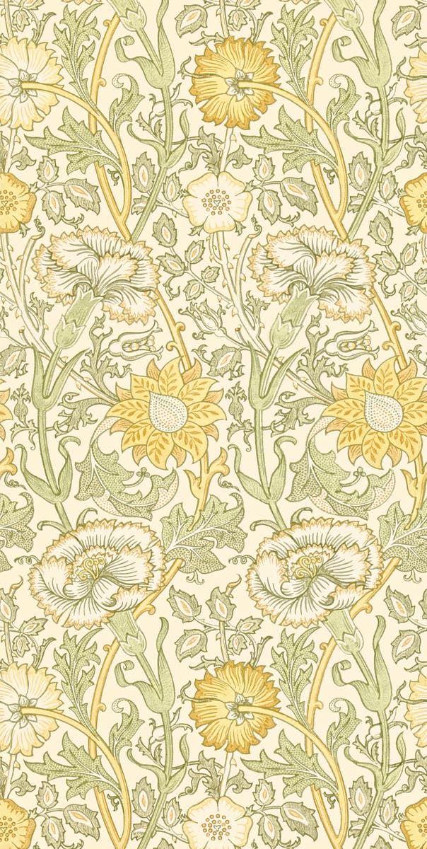 Morris & Co - Pink & Rose Cowslip/Fenne Morris 160th Anniversary