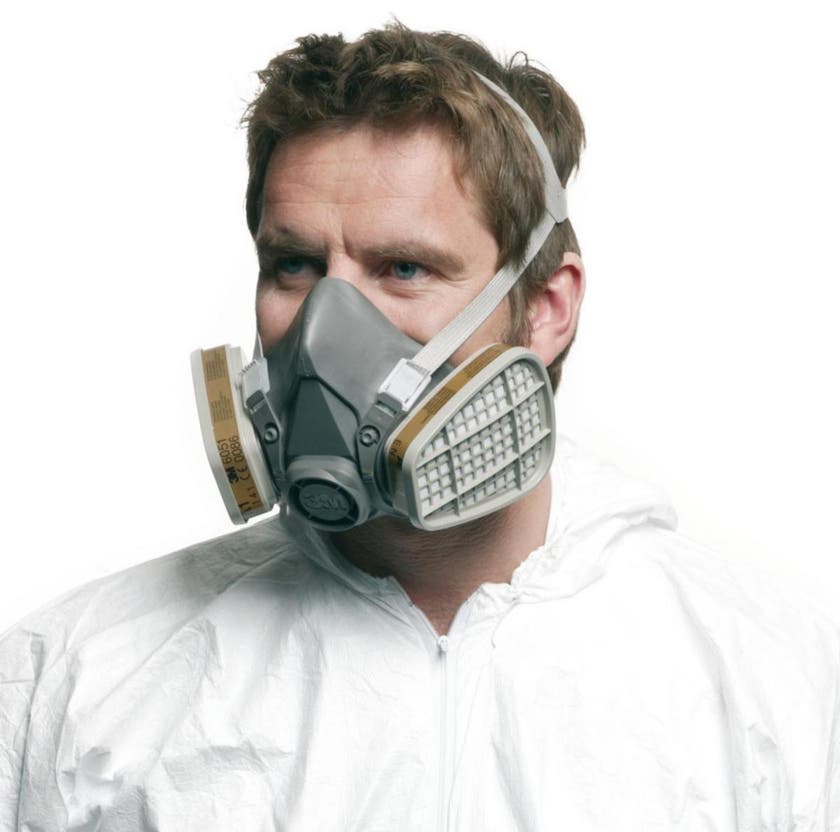 Halvmask 3M 6300 - Large