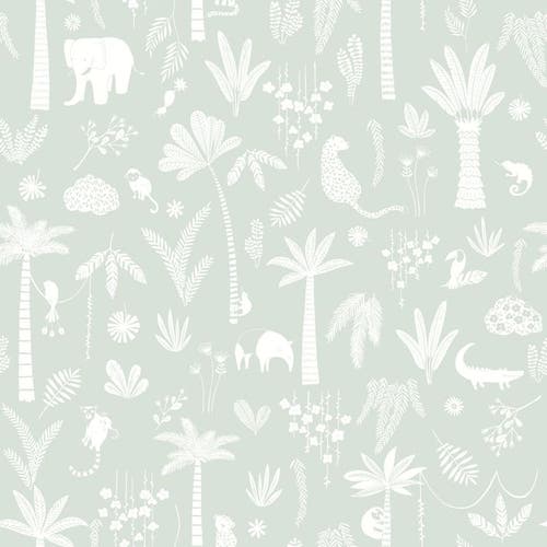 Casadeco - Poetic Jungle Bleu Lagon Once Upon A Time 2