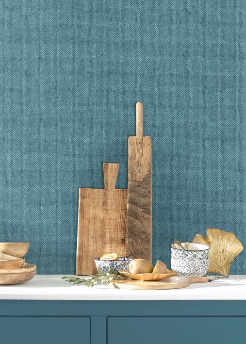 UNI MAT BLEU MADURA DAMIER