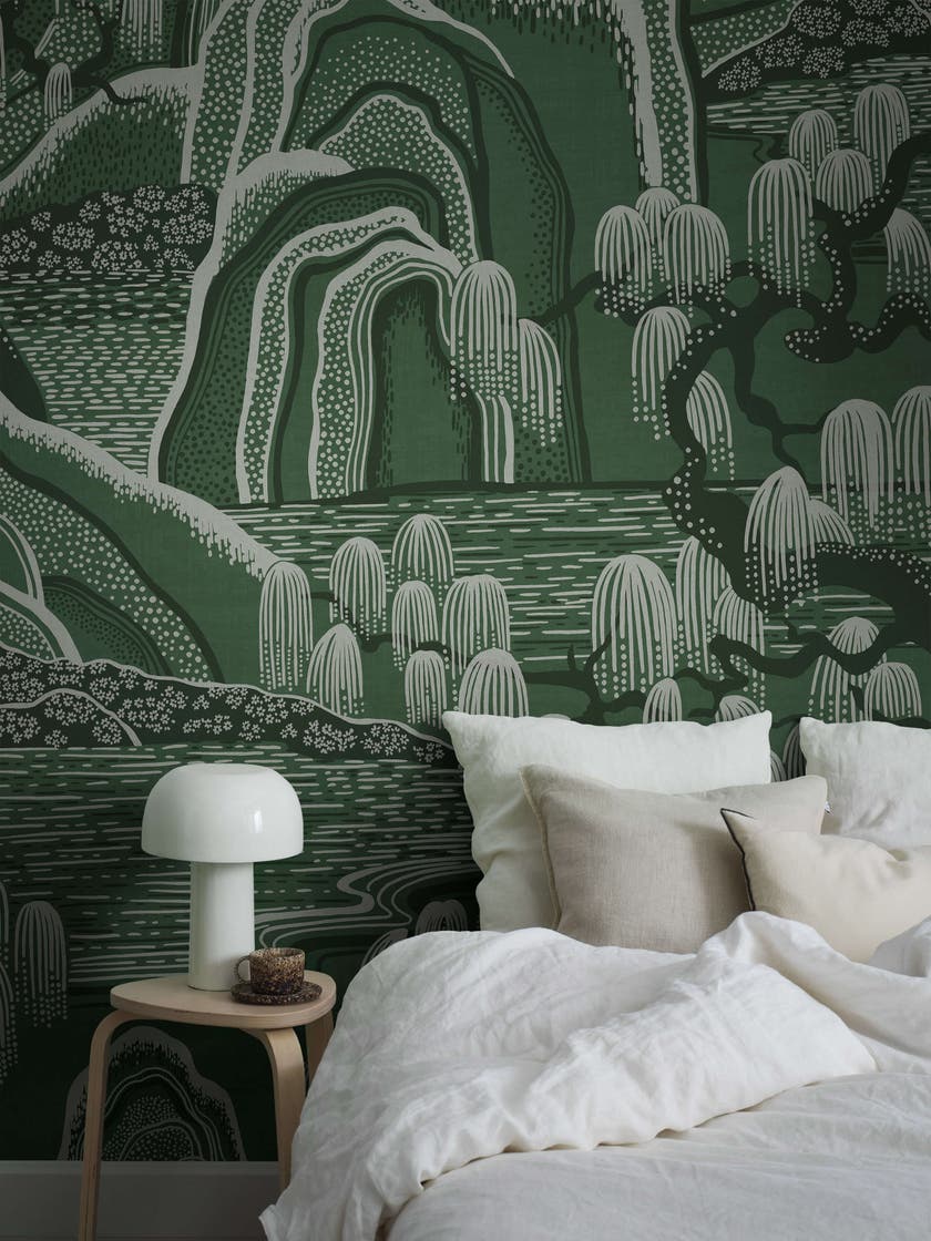 Boråstapeter - Indigo Garden Mural