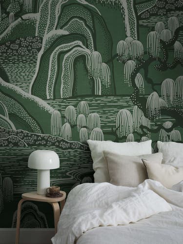 Boråstapeter - Indigo Garden Mural