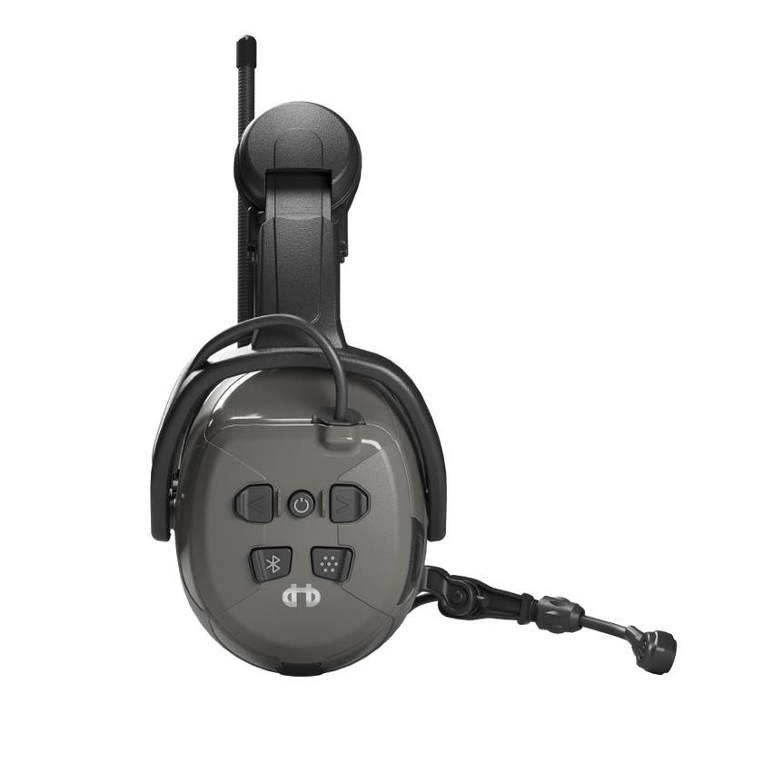 Hörselkåpa Hellberg Synergy DR - Hjälmmonterad