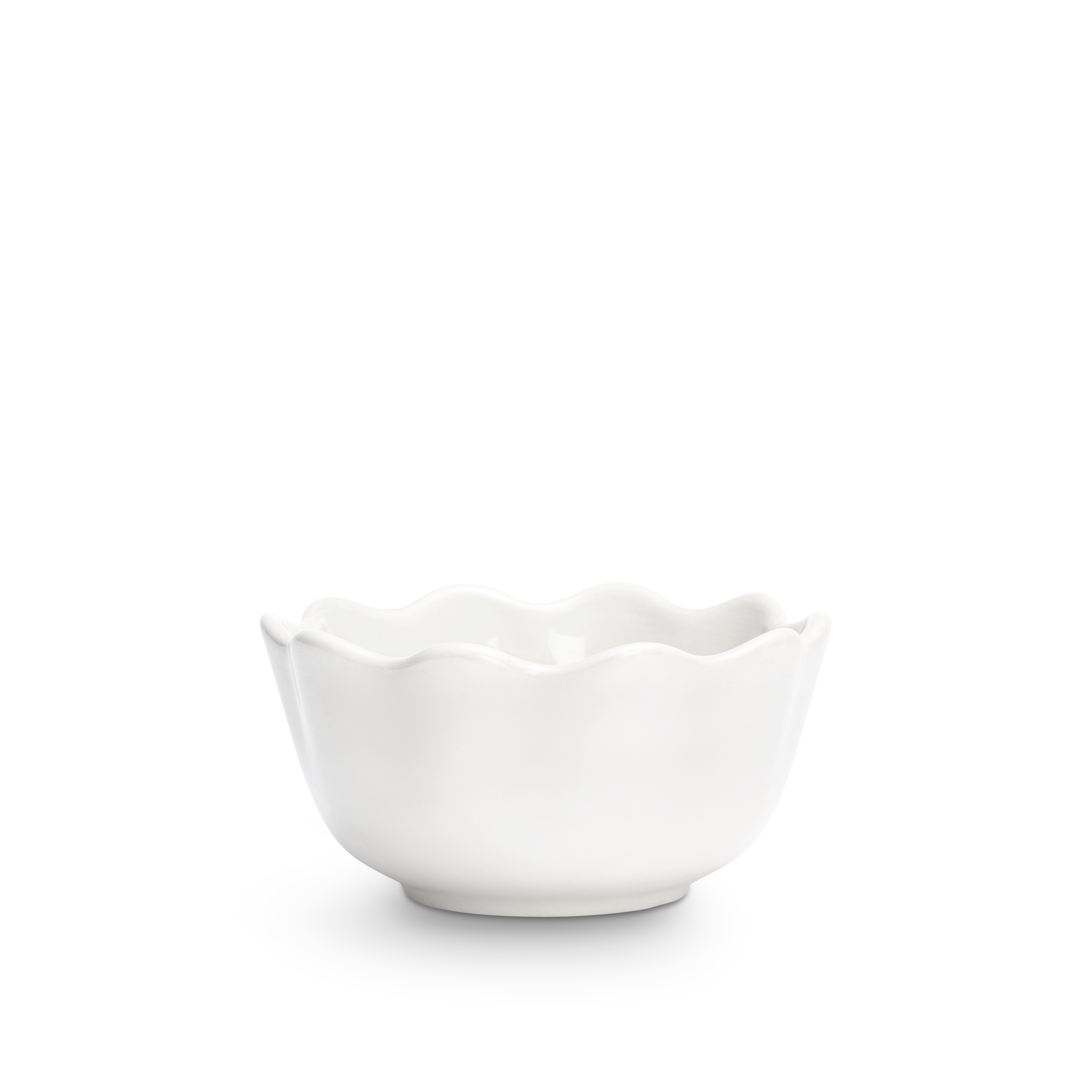 Oyster Skål 13 cm Vit